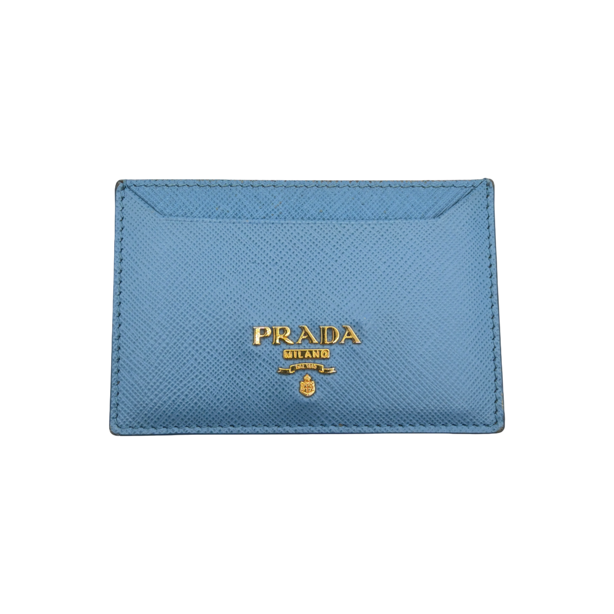 Prada Blue Card Holder