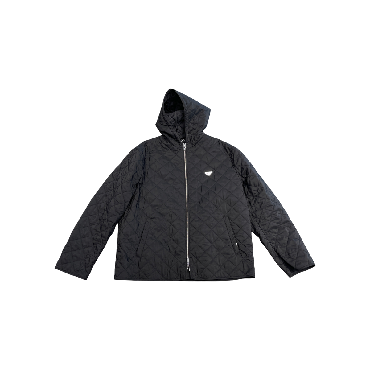Prada Quilted Hoodie Men