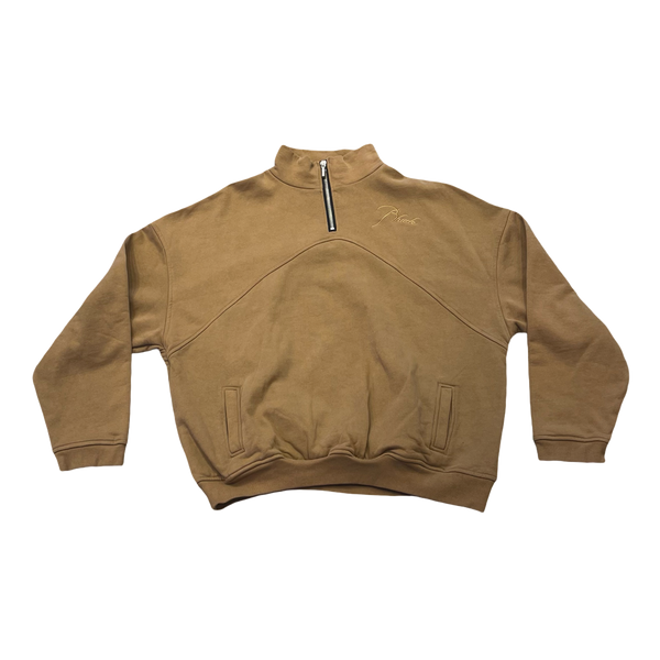 Rhude Logo Embroidered Quarter Zip