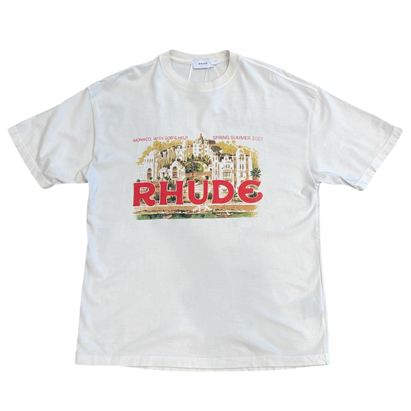 Rhude Monaco Cream Tee