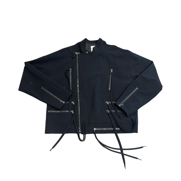 Shareef Zip Jacket Black