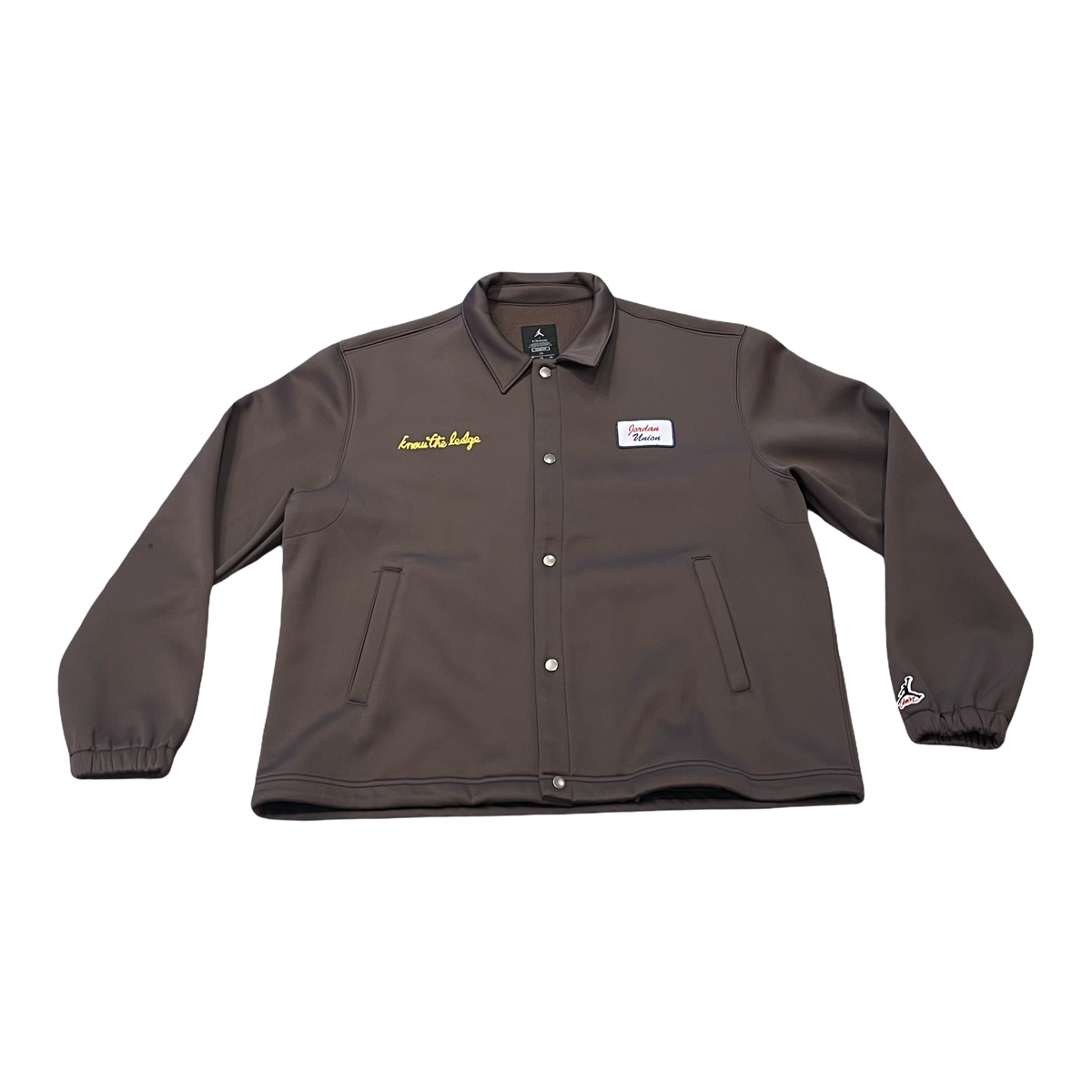 Union LA x Jordan Jacket Brown