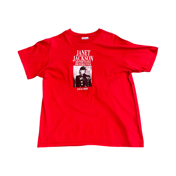Vintage 1990 Janet Jackson T Shirt