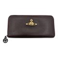 Vivienne Westwood Big Logo Brown Long Wallet