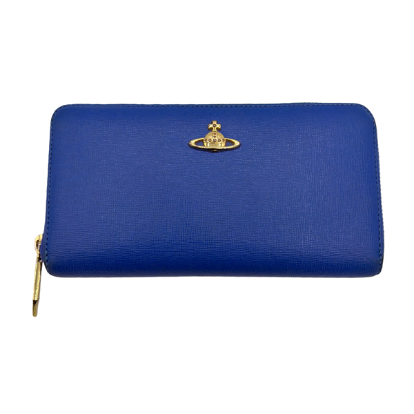 Vivienne Westwood Blue Long Wallet