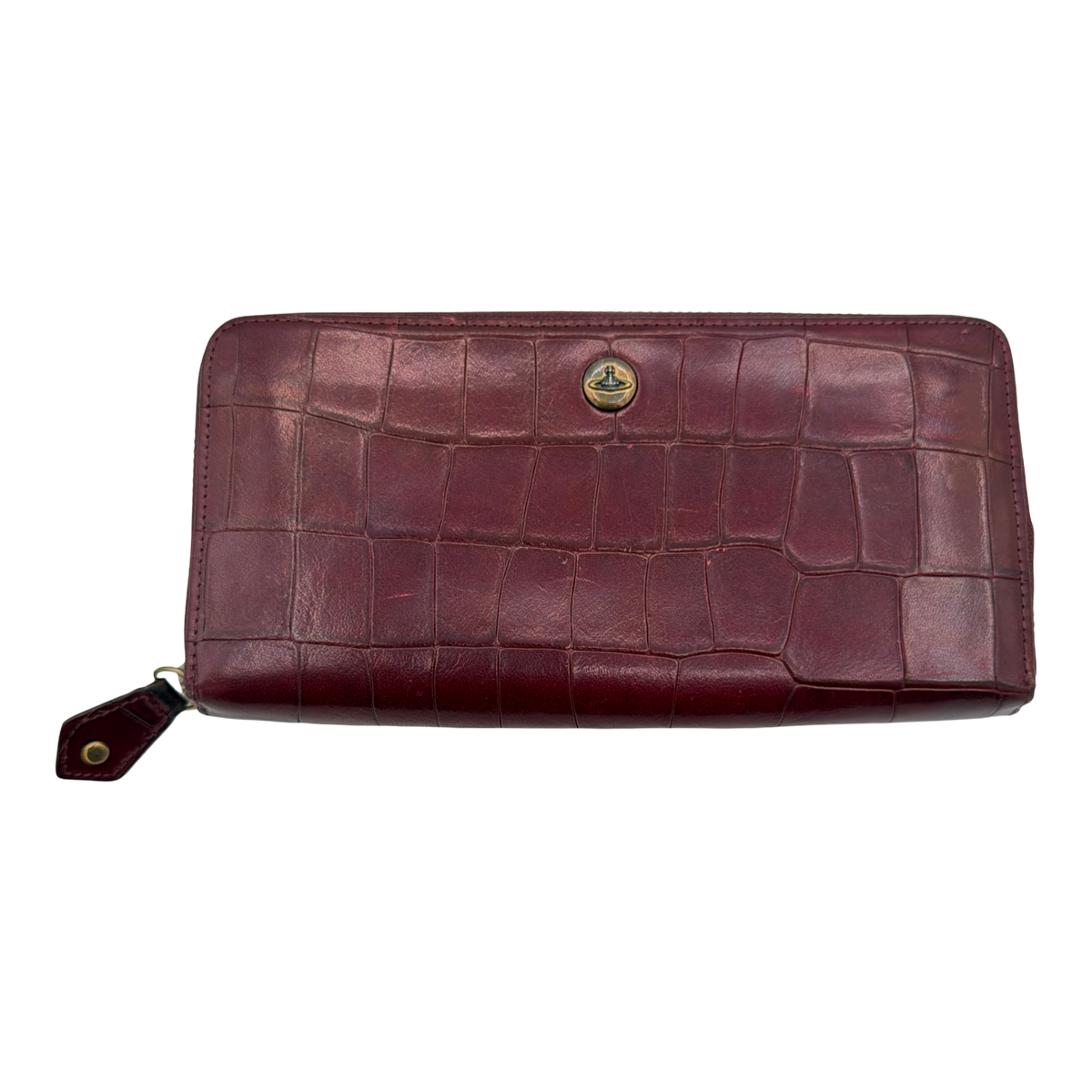 Vivienne Westwood Croc Embossed Wallet