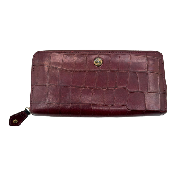 Vivienne Westwood Croc Embossed Wallet
