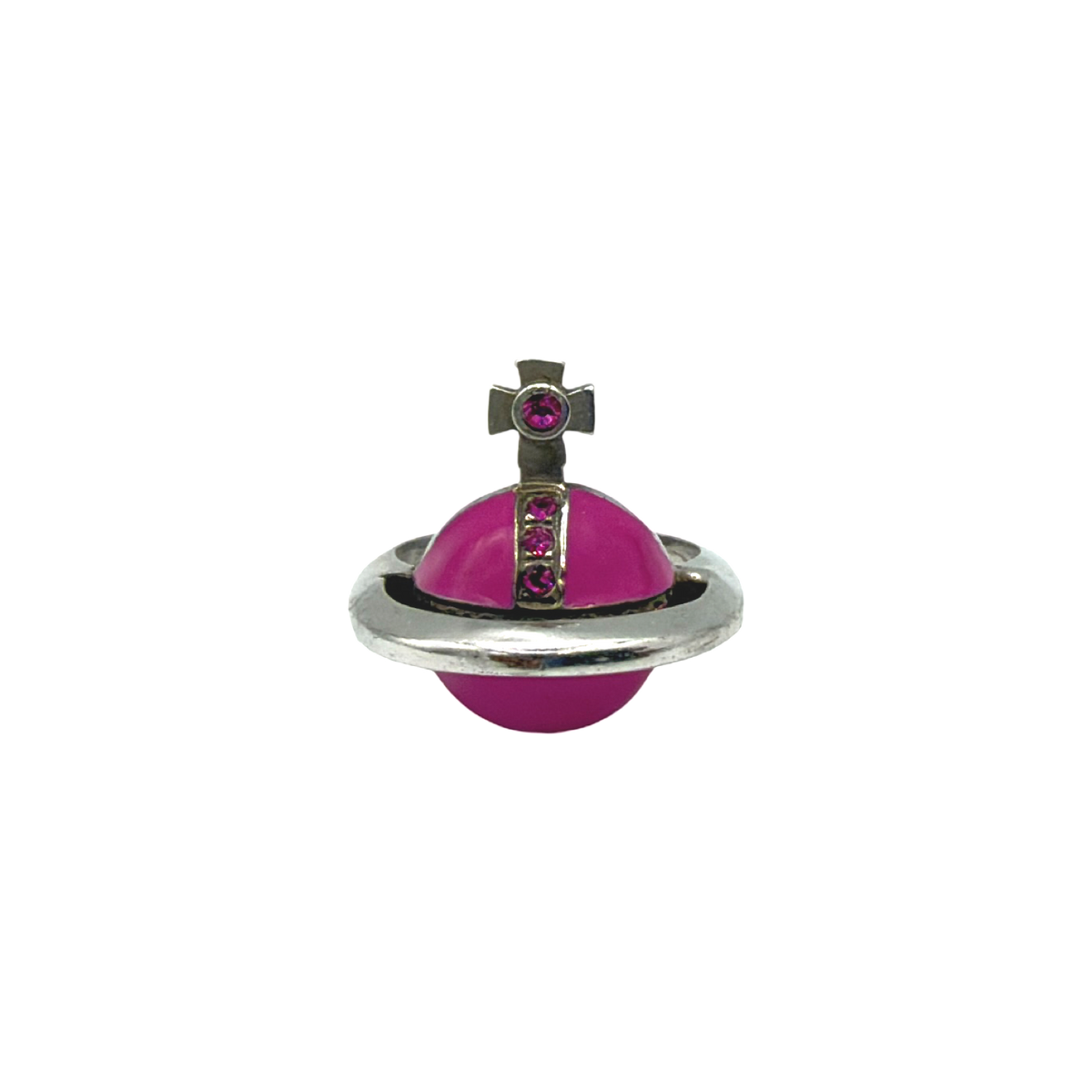 Vivienne Westwood Orb Pink Ring