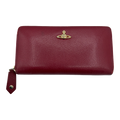 Vivienne Westwood Zip Up Red Long Wallet