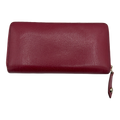 Vivienne Westwood Zip Up Red Long Wallet