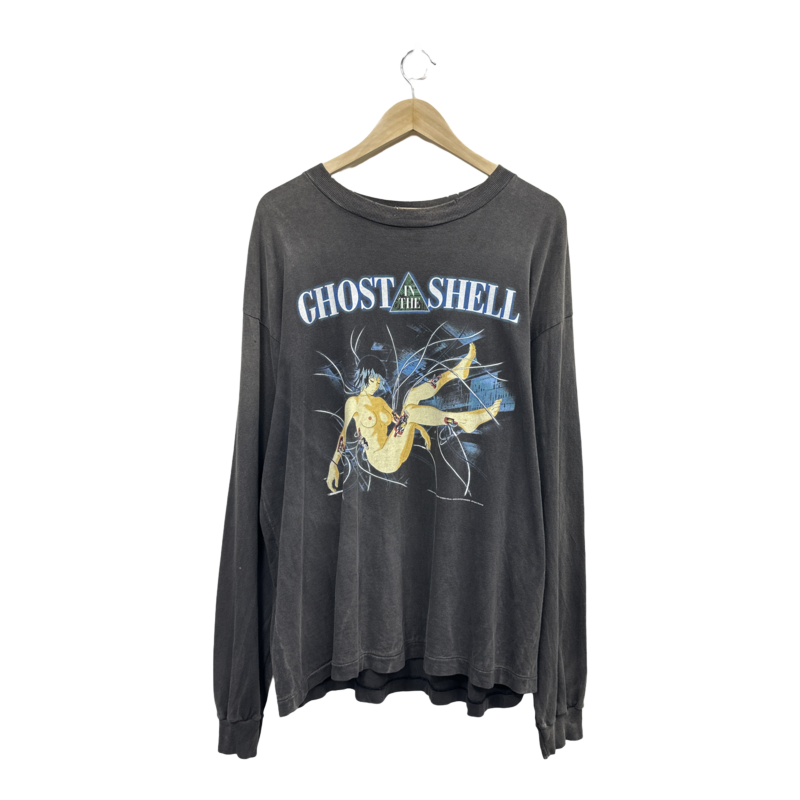 Saint Michael x Ghost In The Shell Long Sleeve Tee - Black