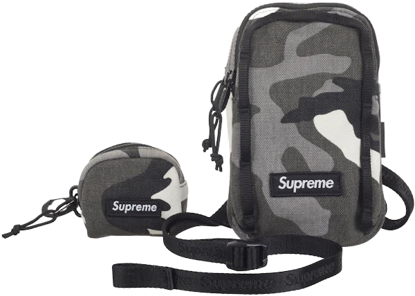 Supreme Camera Bag + Mini Pouch Snow Camo - Versatile and Stylish Storage Solution