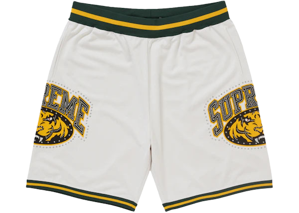 Supreme Studded Basketball Short - White