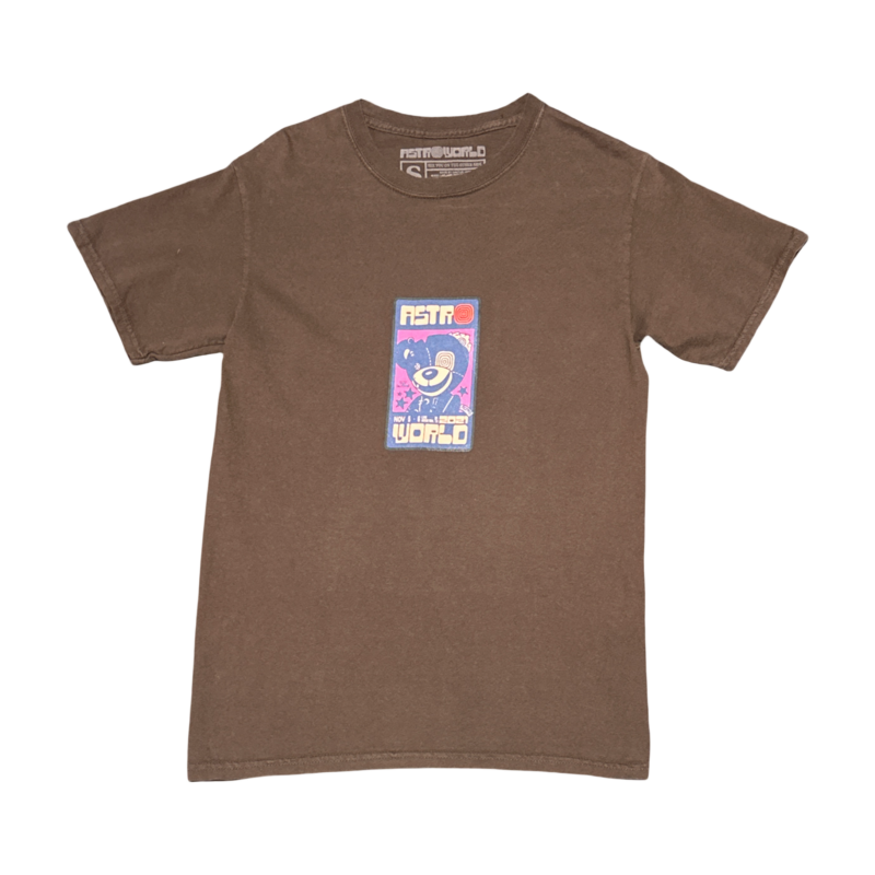 Travis Scott Astroworld 2021 Tee - Brown