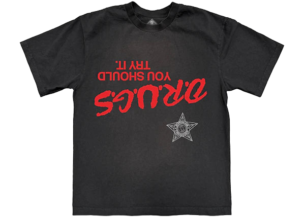 Travis Scott DRUXGS Tee Black - Exclusive Urban Wear