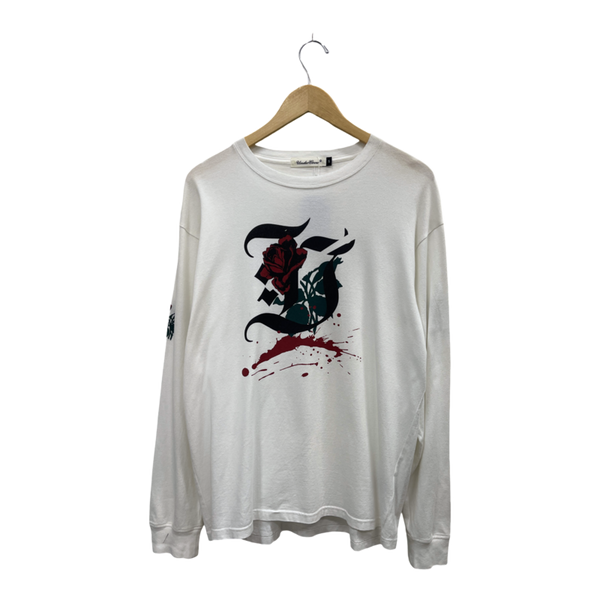 Undercover White Longsleeve - Stylish & Versatile