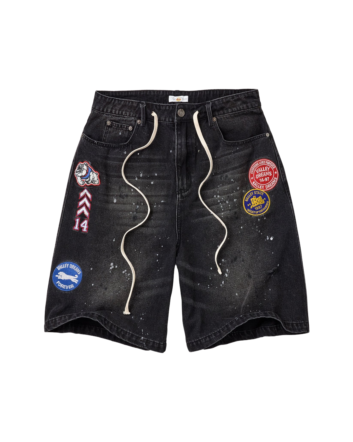Vale Forever  PARADISE JORTS [BLACK]