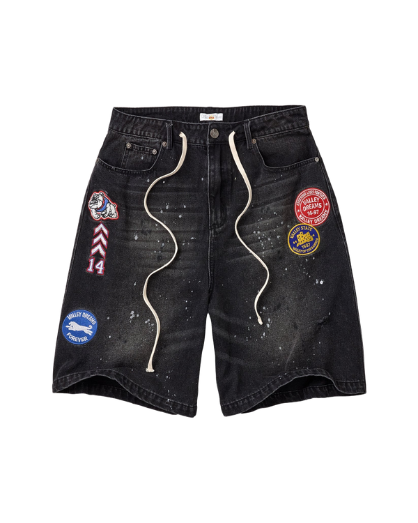 Vale Forever  PARADISE JORTS [BLACK]