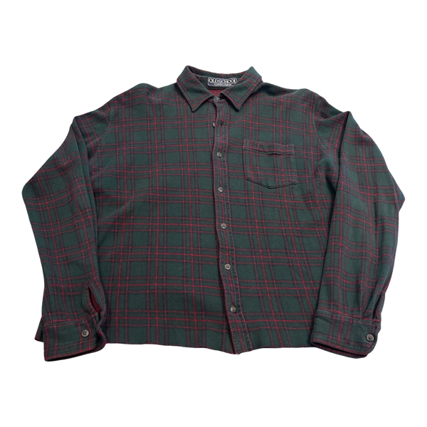 Vintage Green Flannel