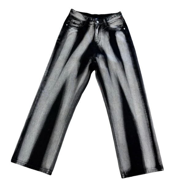 Aelfric Eden Black Washed Denim Jeans