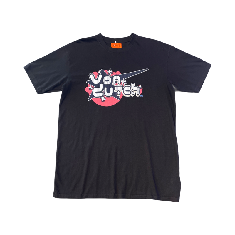 Von Dutch Black Y2K Tee - Pre-Owned XL